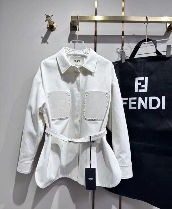 "Elevate Your Wardrobe: New FENDI Women's Jacket - Super Master Quality, 375 AED"
