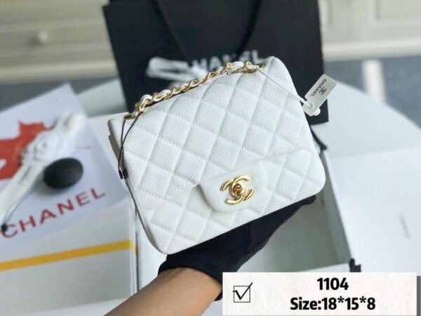 Chanel Small Bag, in three captivating colors , make a statement wherever your day takes you.