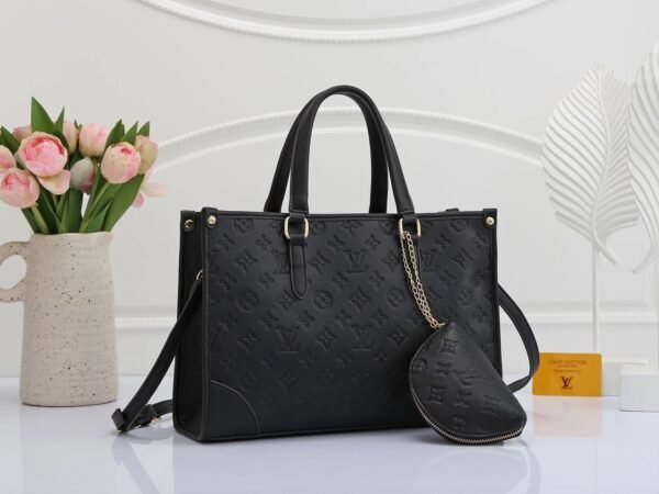 Step into the epitome of elegance with our LV Medium Size Tote Bag