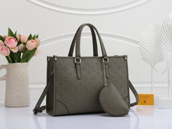Step into the epitome of elegance with our LV Medium Size Tote Bag
