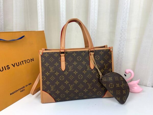 Step into the epitome of elegance with our LV Medium Size Tote Bag