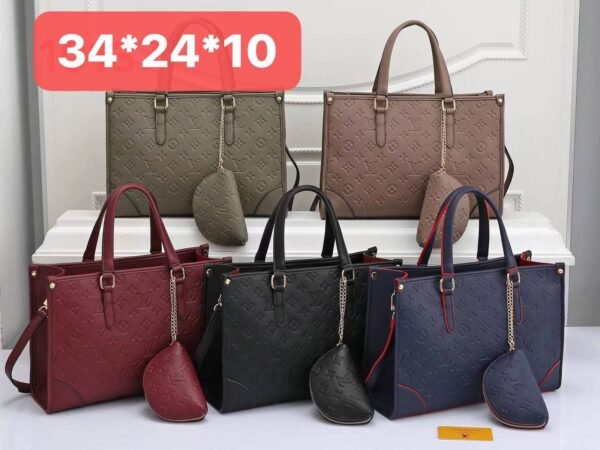 Step into the epitome of elegance with our LV Medium Size Tote Bag