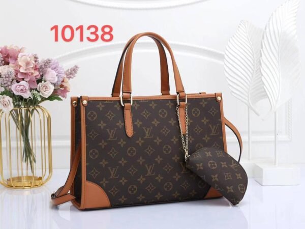 Step into the epitome of elegance with our LV Medium Size Tote Bag