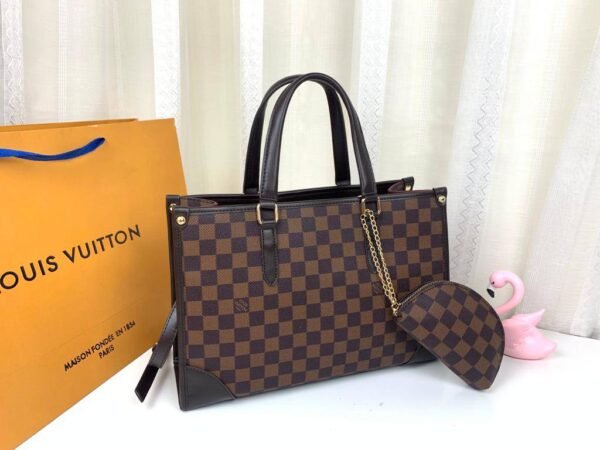 Step into the epitome of elegance with our LV Medium Size Tote Bag