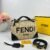 Indulge in the epitome of glamour with our Fendi Handbag, a chic accessory , accompanied by its original box for an extra touch of luxury - 1