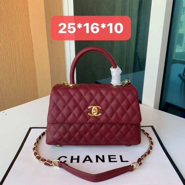 Indulge in timeless elegance with our Chanel Handbag,a fashion essential and available in a palette of captivating colors