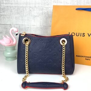 Step into luxury with the Louis Vuitton Sling Bag, a compact and stylish accessory measuring 24*17*10 cm.