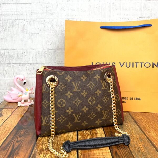 Step into luxury with the Louis Vuitton Sling Bag, a compact and stylish accessory measuring 24*17*10 cm.