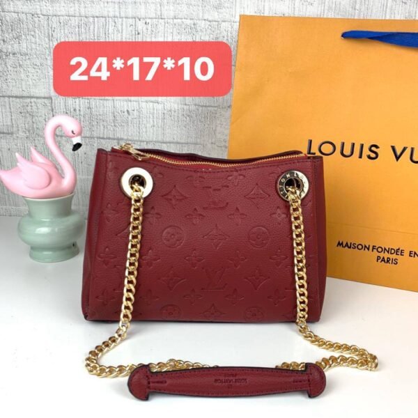 Step into luxury with the Louis Vuitton Sling Bag, a compact and stylish accessory measuring 24*17*10 cm.
