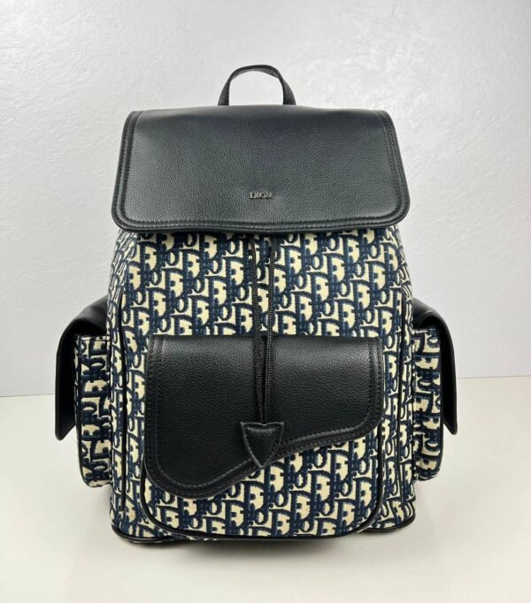 Dior backpack is a perfect blend of style and practicality, providing ample room for your essentials.
