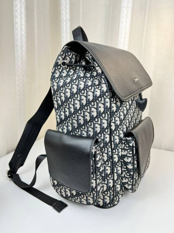 Dior backpack is a perfect blend of style and practicality, providing ample room for your essentials.