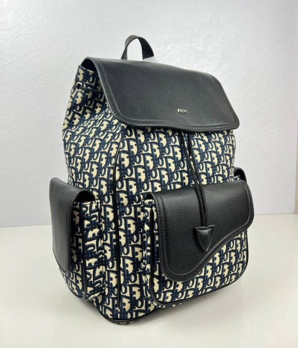 Dior backpack is a perfect blend of style and practicality, providing ample room for your essentials.