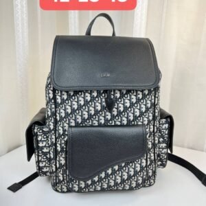 Dior backpack is a perfect blend of style and practicality, providing ample room for your essentials.