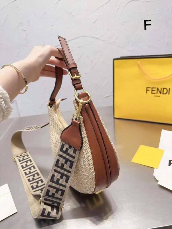 Immerse yourself in the world of Fendi's exquisite craftsmanship, with every detail reflecting the brand's iconic aesthetic