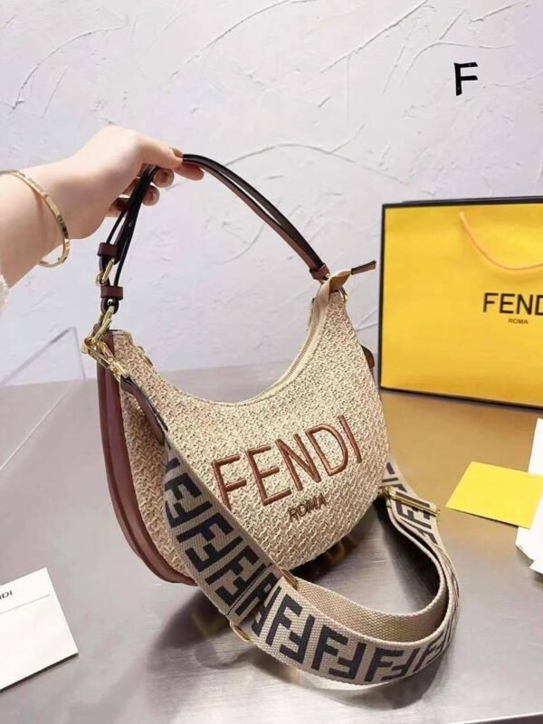 Immerse yourself in the world of Fendi's exquisite craftsmanship, with every detail reflecting the brand's iconic aesthetic