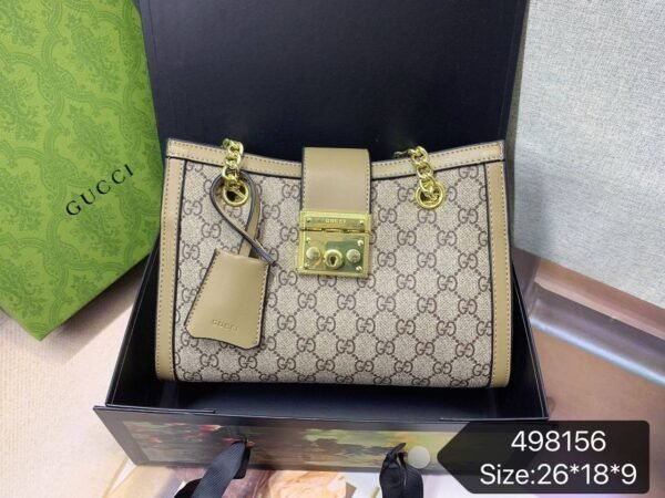 Elevate your ensemble with the Gucci Shoulder Bag, showcasing your impeccable taste in fashion.