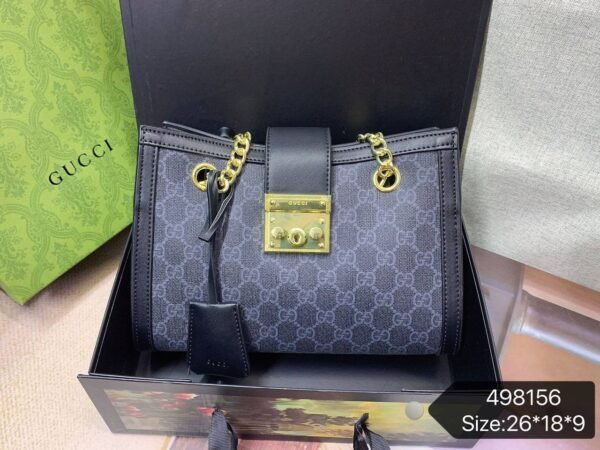 Elevate your ensemble with the Gucci Shoulder Bag, showcasing your impeccable taste in fashion.