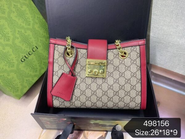 Elevate your ensemble with the Gucci Shoulder Bag, showcasing your impeccable taste in fashion.
