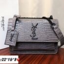 Step into the world of sophistication with our Small Saint Laurent Sling Bag, a chic accessory meticulously designed for your style needs