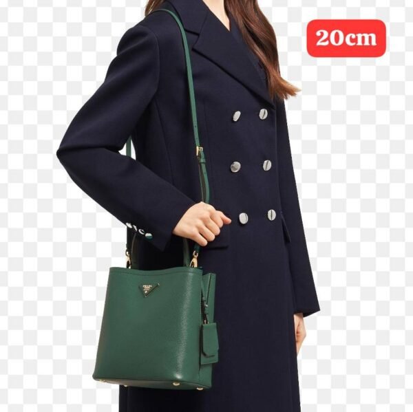 Prada handbag. Crafted with exquisite attention to detail and packaged in its original box