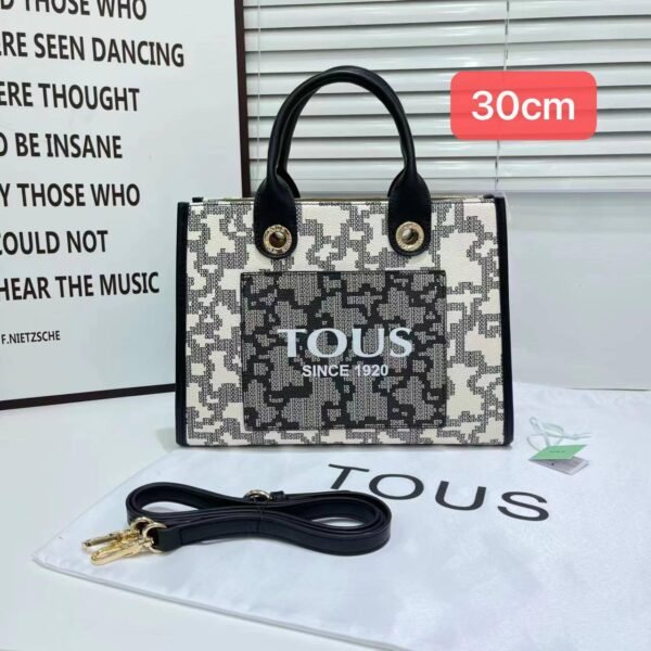 TOUS tote bag, complete with its original box and a convenient sling strap 30cm