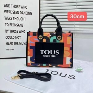 TOUS tote bag, complete with its original box and a convenient sling strap 30cm