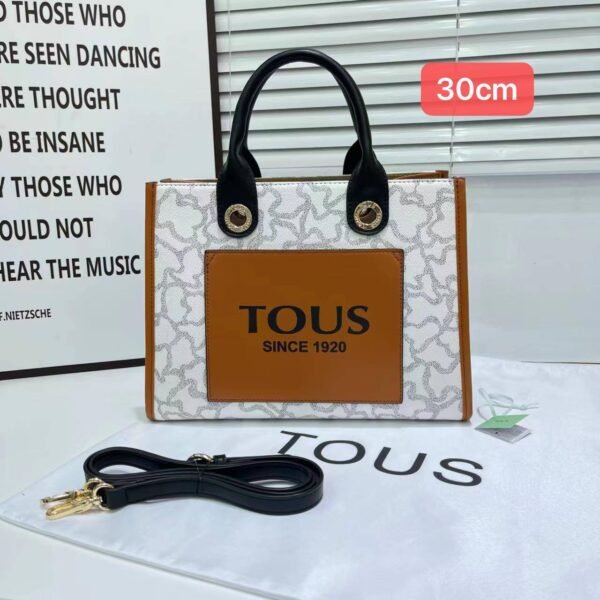 TOUS tote bag, complete with its original box and a convenient sling strap 30cm
