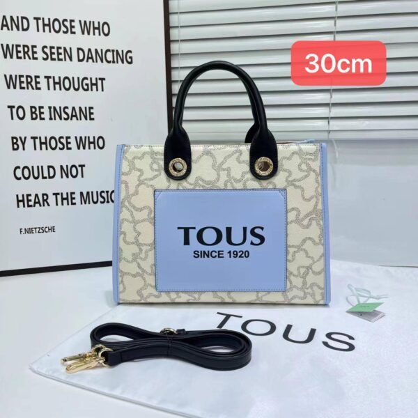 TOUS tote bag, complete with its original box and a convenient sling strap 30cm