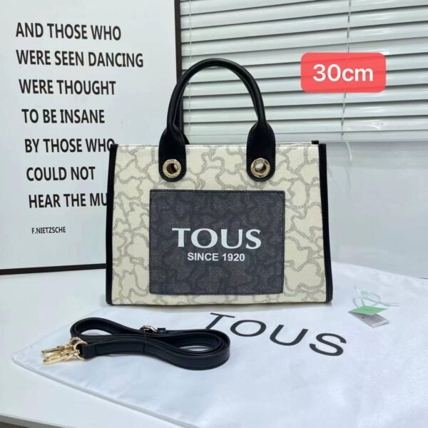 TOUS tote bag, complete with its original box and a convenient sling strap 30cm