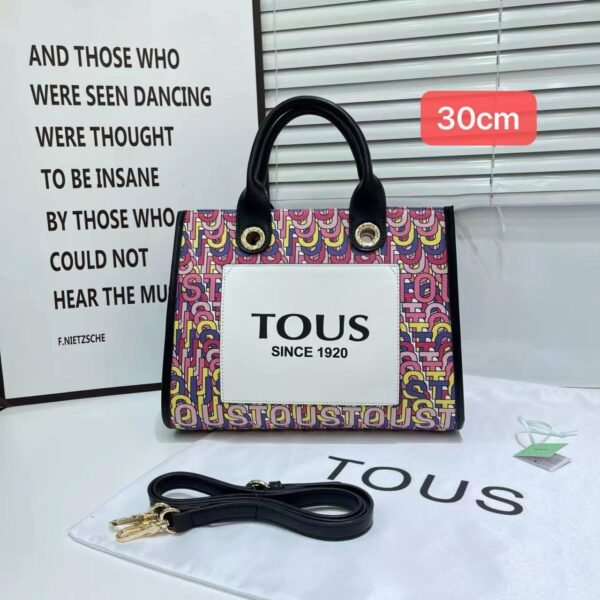 TOUS tote bag, complete with its original box and a convenient sling strap 30cm
