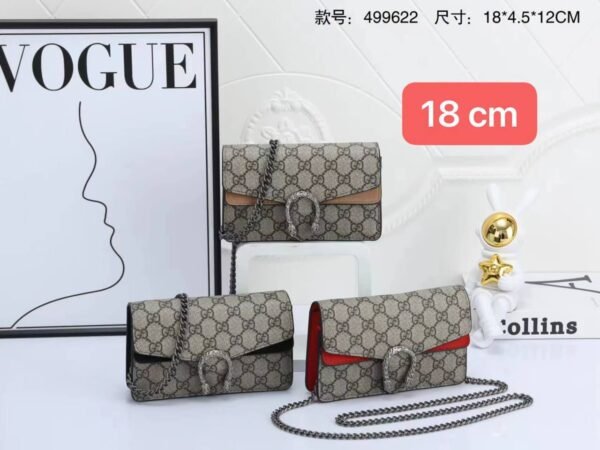 Italian luxury: the Gucci sling bag. Compact yet captivating, this small-sized bag , making it the perfect accessory for your essentials