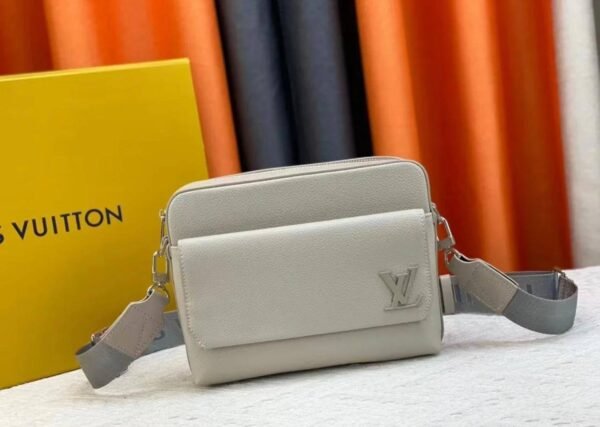 the epitome of sophistication for the modern gentleman: the Louis Vuitton men's shoulder bag