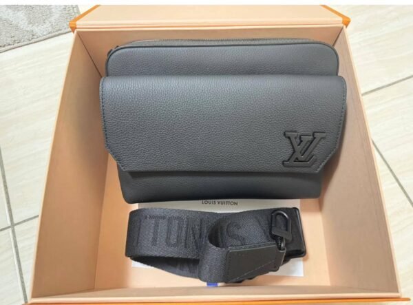 the epitome of sophistication for the modern gentleman: the Louis Vuitton men's shoulder bag
