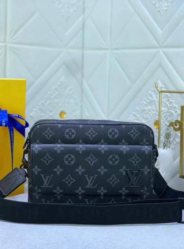 the epitome of sophistication for the modern gentleman: the Louis Vuitton men's shoulder bag