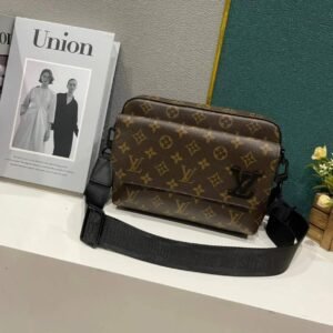 the epitome of sophistication for the modern gentleman: the Louis Vuitton men's shoulder bag