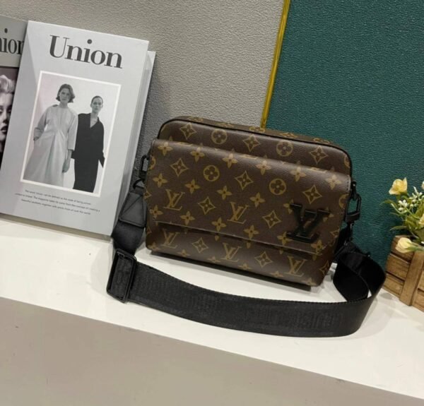 the epitome of sophistication for the modern gentleman: the Louis Vuitton men's shoulder bag