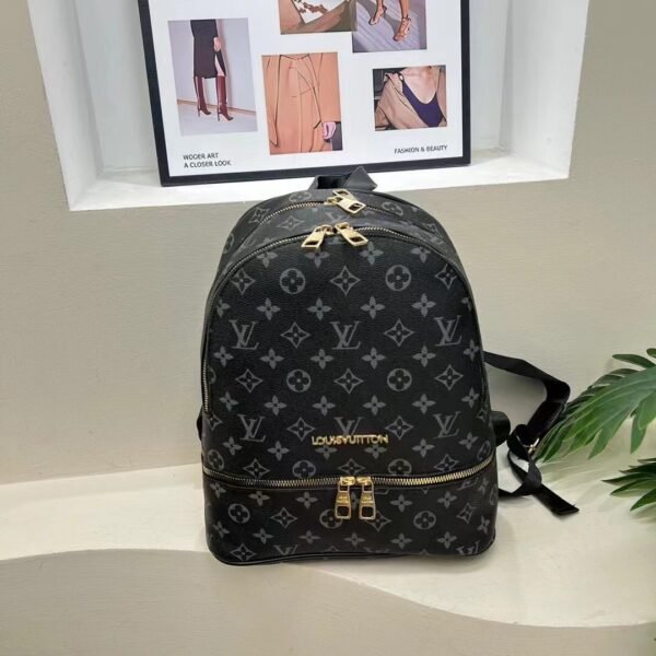 Gucci and Louis Vuitton backpacks 27 x 32 x 13 cm, these backpacks offer ample space for your essentials while maintaining a sleek and stylish profile