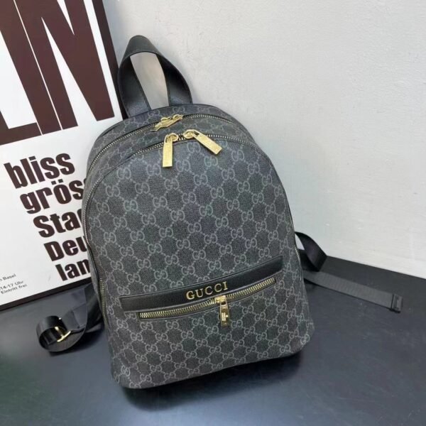 Gucci and Louis Vuitton backpacks 27 x 32 x 13 cm, these backpacks offer ample space for your essentials while maintaining a sleek and stylish profile