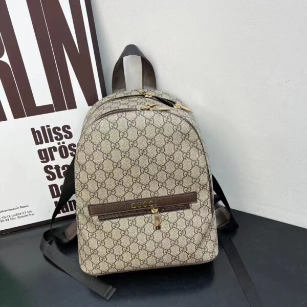 Gucci and Louis Vuitton backpacks 27 x 32 x 13 cm, these backpacks offer ample space for your essentials while maintaining a sleek and stylish profile