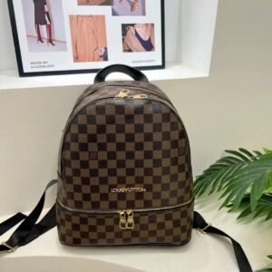 Gucci and Louis Vuitton backpacks 27 x 32 x 13 cm, these backpacks offer ample space for your essentials while maintaining a sleek and stylish profile