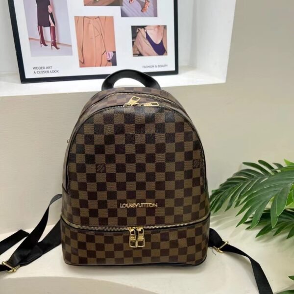 Gucci and Louis Vuitton backpacks 27 x 32 x 13 cm, these backpacks offer ample space for your essentials while maintaining a sleek and stylish profile