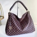 Louis Vuitton Shoulder Bag, a perfect blend of luxury and practicality. Measuring a generous 42 cm, this bag offers ample space for all your essentials - 2