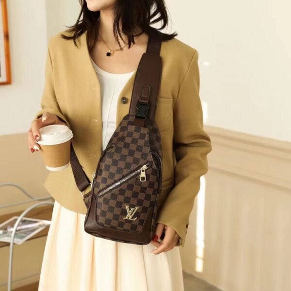 LV, Gucci, Dior, and Coach Crossbody Bag. Crafted with impeccable quality, each bag measures 13 x 23 cm, combining compact convenience with luxurious style