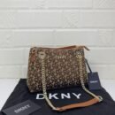 DKNY Sling Bag, a stylish blend of sophistication and practicality 25 x 17 x 10 cm and packaged in its original box - 1