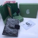 “Unleash a burst of color and style with our Goyard Wallets. Each wallet, complete with its elegant box - 4